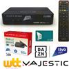 STRONG DECODER SATELLITARE TV SAT MAJESTIC DEC265 HD con tessera tivusat HD