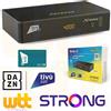 STRONG DECODER TIVUSAT STRONG SRT RICEVITORE DIGITALE TVSAT DVBS2 SCR DCSS