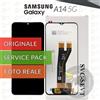 Samsung DISPLAY ORIGINALE SAMSUNG GALAXY A14 5G SM-A146B SCHERMO TOUCH SCREEN LCD VETRO