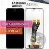 Samsung DISPLAY SAMSUNG GALAXY A14 5G SM-A146 SCHERMO TOUCH LCD VETRO PARI A ORIGINALE