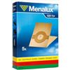 Menalux 5 Sacchi Sacchetti Carta Aspirapolvere Hoover Ricambio Electrolux Lucidatrice