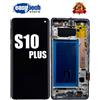 Samsung S10 Plus SM-G975F Display InCell LCD Touch Schermo Vetro Frame Nero