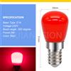 Ruiandsion 220V E14 LED Frigorifero Lampadina Lampadari Plafoniere Lampada Blu Rosso Verde