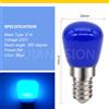 Ruiandsion 220V E14 LED Frigorifero Lampadina Lampadari Plafoniere Lampada Blu Rosso Verde