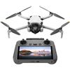 DJI Mini 4 Pro (con DJI RC 2), Mini Drone Pieghevole per Adulti con Fotocamera in 4K, meno di 249 g, Trasmissione Video di 20 km, Rilevamento Ostacoli Omnidirezionale, C0
