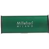 Millefiori Milano - Icon Profumatore per Auto Classic White Musk Verde - Fragranza Muschiata e Delicata, Clip Universale