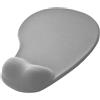 Ociodual Mouse Pad Tappetino Desing Ergonomico Poggia-Polso in Silicone Gel Grigio