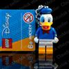 LEGO ⭐ LEGO 854111 Paperino Portachiavi Keyring Donald Duck Disney Originale