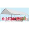 TELO COVER TETTO COPERTURA RICAMBIO PER GAZEBO ACCIAIO CAR PARK 3X6 MT TOP