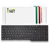 New Net Tastiera ITALIANA compatibile con Fujitsu Lifebook E554 E557 con Trackpoint