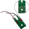 Pratico PCB Board Potenza Strumento Batterie Plastica + Metallo GBH36V-LI Verde,
