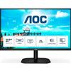 AOC Monitor 27VA W-Led 4ms Frameless FHD 1080 Low Blue AOC 27B2DM VGA HDMi