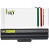 New Net Batteria compatibile con Sony VGN-FW94HS VGN-NS11M/S VGN-NS11S/S [5200mAh]