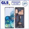 SAMSUNG DISPLAY TOUCH FRAME OLED per SAMSUNG GALAXY S20 4G 5G SM-G980 G981 SCHERMO VETRO