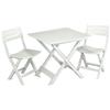 Ipae Pro Garden 75373 Table And 2 Chairs Set Argento