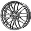 Brock B30 8 x 18 et 45 girobulloni 5 x 108 Hub centraggio 72,6 580070802, himalaya-grey front-polished