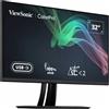 Viewsonic Vp3256 32´´ 4k Ips Led Gaming Monitor Trasparente One Size / EU Plug