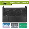 New Net Palmrest con tastiera ITA e touchpad compatibile HP 15-BS086NL 3CC90EA Nero