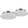 2 PZ CASSE DIFFUSORE DA INCASSO 6W ALTOPARLANTE DA CONTROSOFFITTO PARETE MUSICA