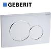 Geberit placca di comando per cassetta incasso WC doppio tasto cromata SIGMA 01
