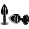 Plug anale grande con pietra dilatatore big dildo liscio indossabile but MAXI XL