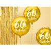 subitodisponibile 3 PZ Palloncino foil mylar ORO numero 60 - 45 CM compleanno 60 ANNI 0ZLC