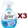 Lenor 3 PZ LENOR CREASE RELEASER RISVEGLIO PRIMAVERILE SPRAY 500ML RIMUOVE LE PIEGHE