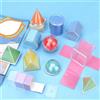 12 Forme Geometriche Solidi Geometrici 3D Per Materiale Scolastico