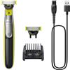 Philips Rasoio One blade QP2734/30 Taglia, modella e radi i capelli o la barba d
