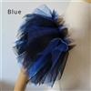 1X Bicolore Increspata Strati Rete Tulle Spallina Spilla Carnevale Fase Festa