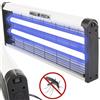 Zanzariera elettrica per insetti Mosche Zanzare Lanterna Insetticida Luce Uv 40w