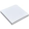Subitodisponibile 50X FIBRA BIANCO 5x5x0.8 cm Fondo Fondino per scatole in PVC Bomboniera 18FS