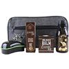 HEY JOE - Bearded Survival KIT Deluxe N. 1 | Kit di correzione barbe tra cui: olio, balsamo, shampoo, spazzola per barba e beauty case regalo