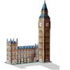 Wrebbit Emblematic Buildings Big Ben 3d Puzzle 890 Piezas Oro