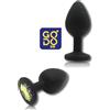 Godo d+ Plug anale con pietra grande dilatatore indossabile big butt in silicone XL sex
