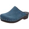 Berkemann Tampolino Naturale, Zoccoli Unisex-Adulto, Blu Scuro, 37 EU