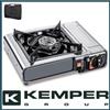 KEMPER Fornello a gas da campeggio 1 fuoco fornellino portatile cartuccia butano cucina