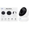 PNI Telecamera wifi interno, telecamera IP735 3Mp con PTZ wireless IP P2P, slot per schede microSD, controllo dall'applicazione