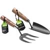 Draper Cazzuola e rastrello da Giardino 83776 Acciaio al Carbonio Resistente, co