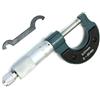 PRATOOLS CALIBRO MICROMETRO CENTESIMALE SPESSIMETRO MISURATORE PRECISIONE 0-25mm 0.01 mm