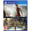 ASSASSIN'S CREED ODYSSEY + ORIGINS DOUBLE PACK PS4 ITALIANO GIOCO PLAYSTATION 4
