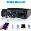 Andowl AMPLIFICATORE AUDIO 2 CANALI 2X70W FUNZIONE KARAOKE RADIO BLUETOOTH MP3 USB AW
