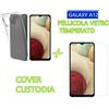 COVER CUSTODIA + PELLICOLA VETRO TEMPERATO PER Samsung Galaxy A12