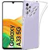 COVER CUSTODIA PELLICOLA VETRO TEMPERATO PER Samsung Galaxy A33 5G