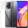 COVER CUSTODIA PELLICOLA VETRO TEMPERATO PER OPPO A94 5G