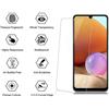 COVER CUSTODIA PELLICOLA VETRO TEMPERATO PER Samsung Galaxy A32 4G