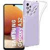 COVER CUSTODIA PELLICOLA VETRO TEMPERATO PER Samsung Galaxy A32 4G