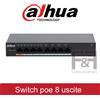 DAHUA SWITCH DI RETE POE DAHUA 8 USCITE 96W PER TELECAMERE IP 57V PFS3009-8ET-96