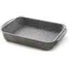ACCADEMIA MUGNANO Teglia Rostiera antiaderente rettangolare cuore di pietra 35 x 28 x 8 cm