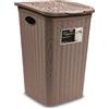 STEFANPLAST Cesta Portabiancheria tipo Rattan elegance Tortora stefanplast 50 litri
